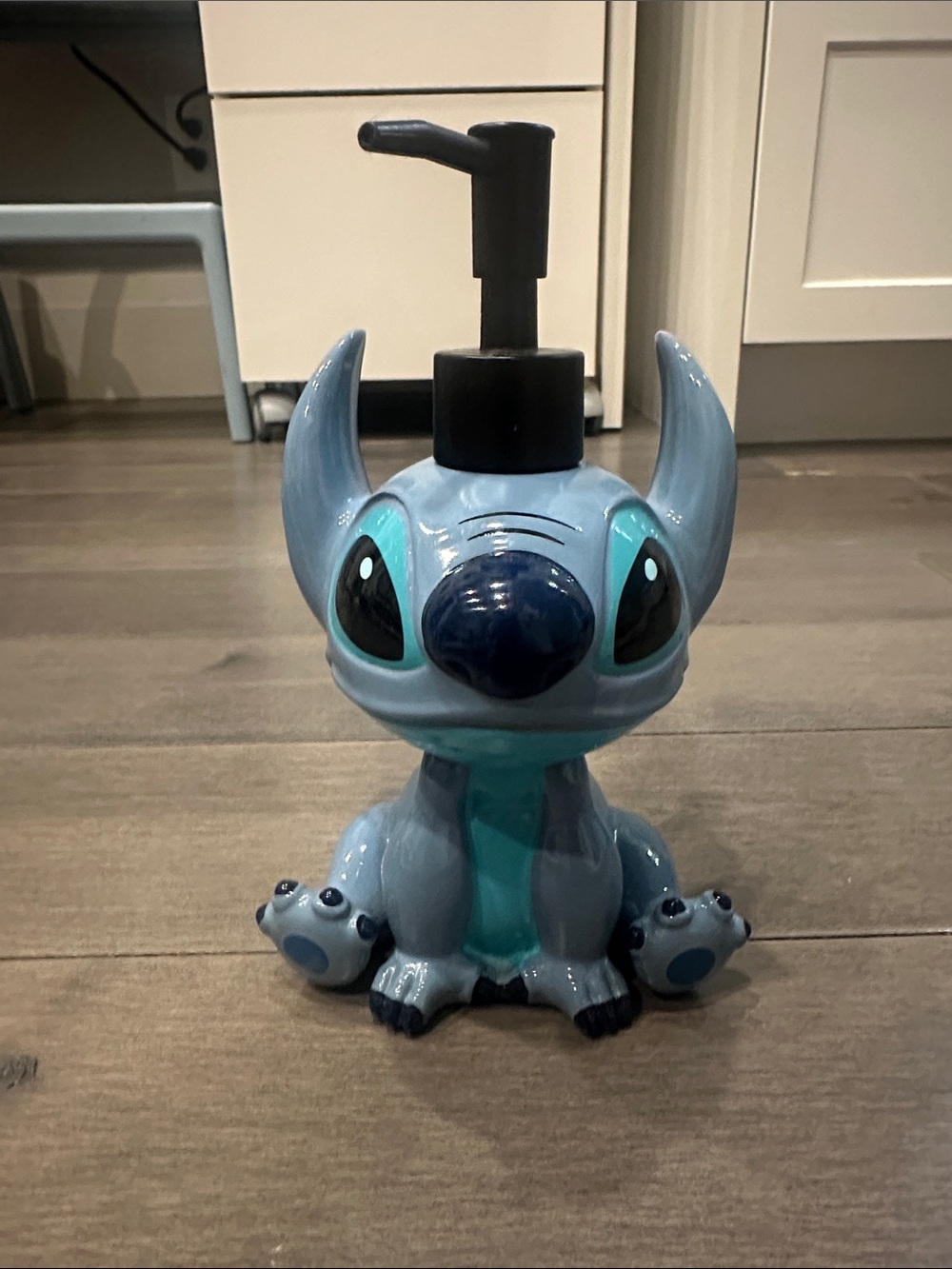 Disney Blue Stitch Ceramic Soap Dispenser